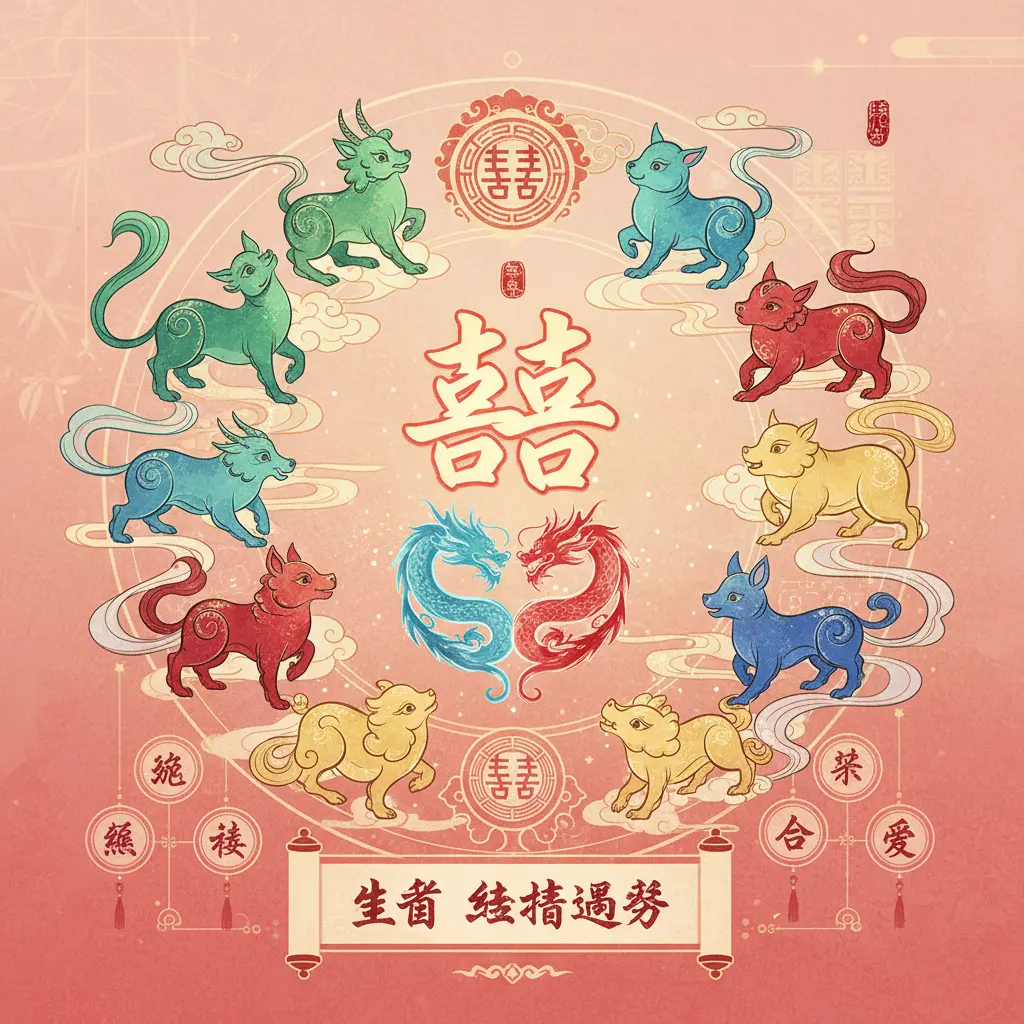 結婚運勢 - 生肖