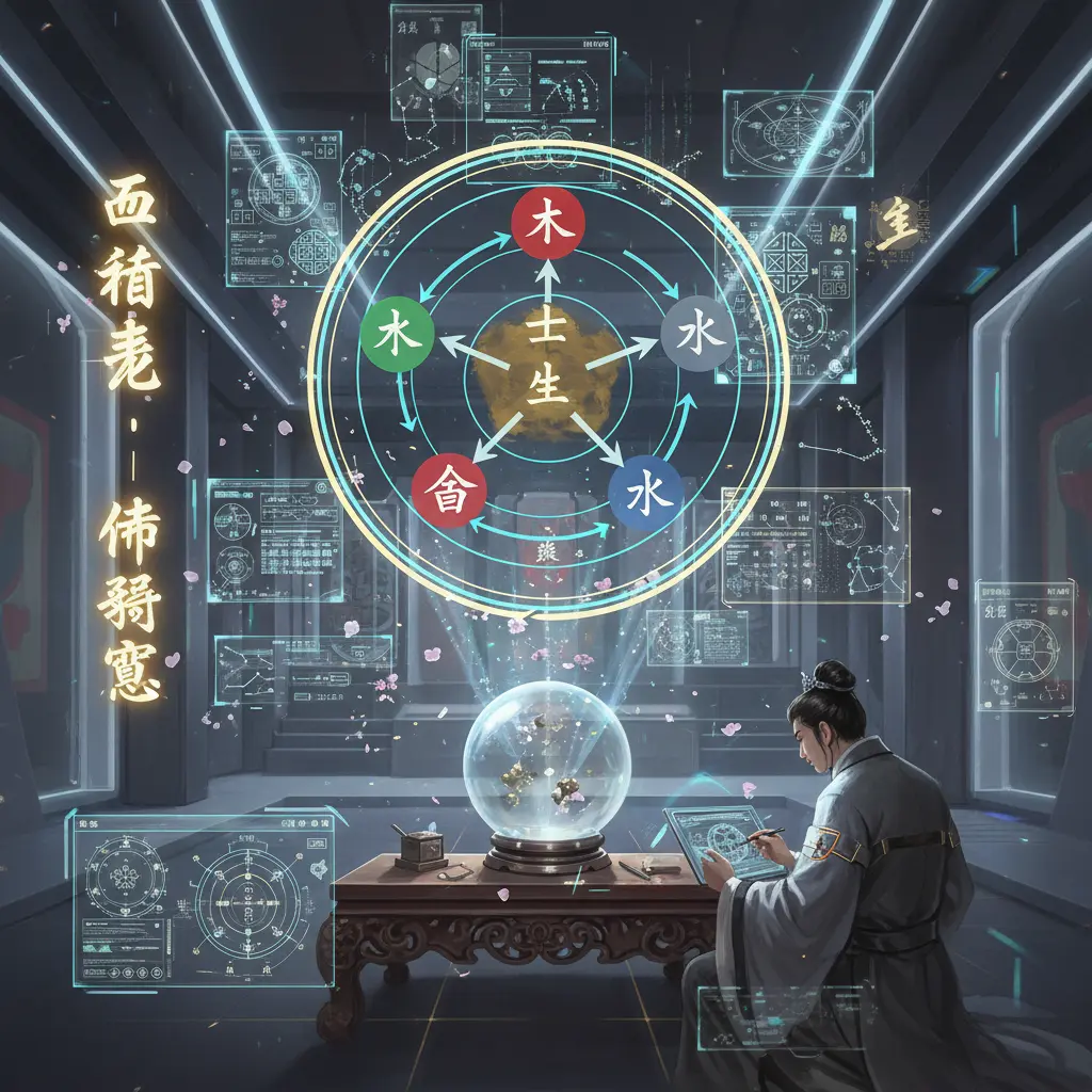 命理預測 - 五行生剋