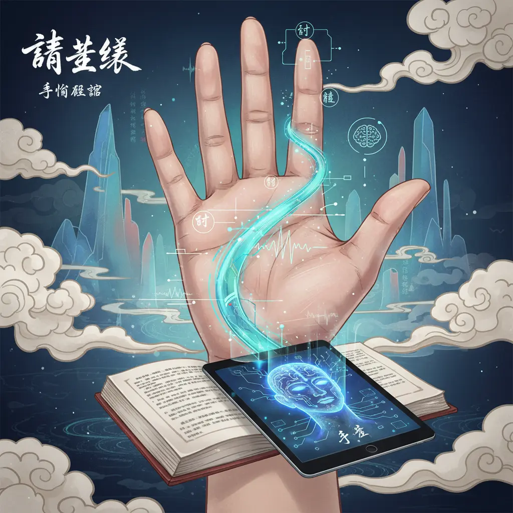 手相解讀 - 智慧線