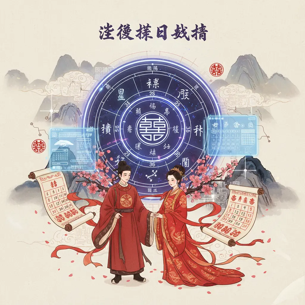 擇日結婚 - 紫微命盤