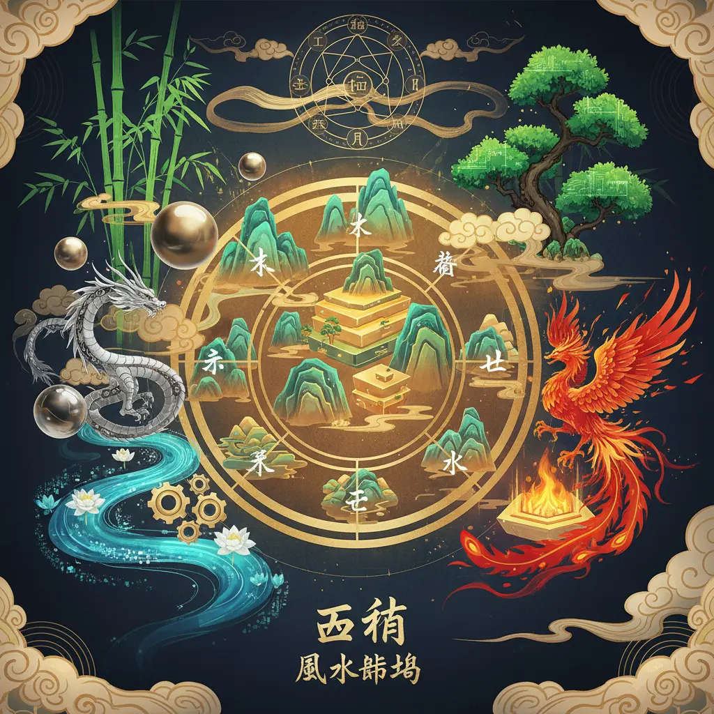風水佈局 - 五行