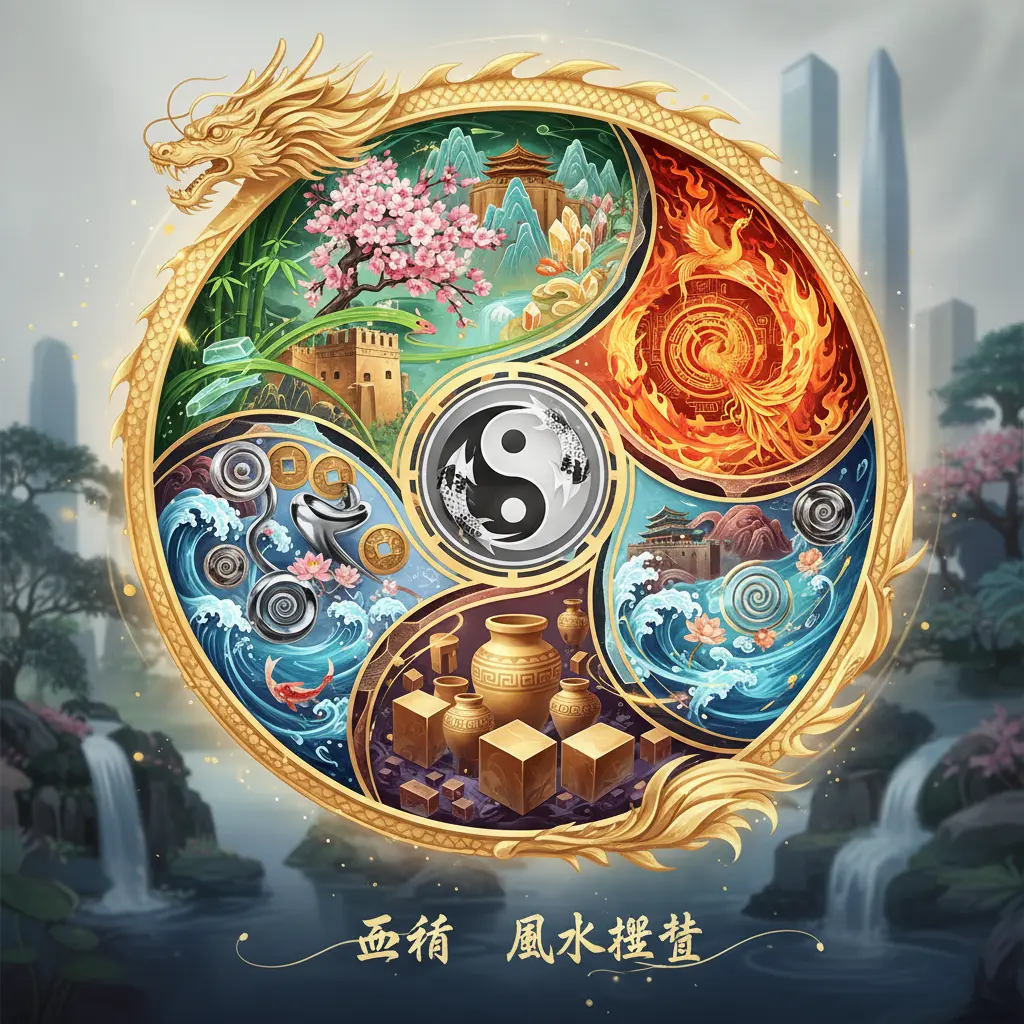 風水擺設 - 五行