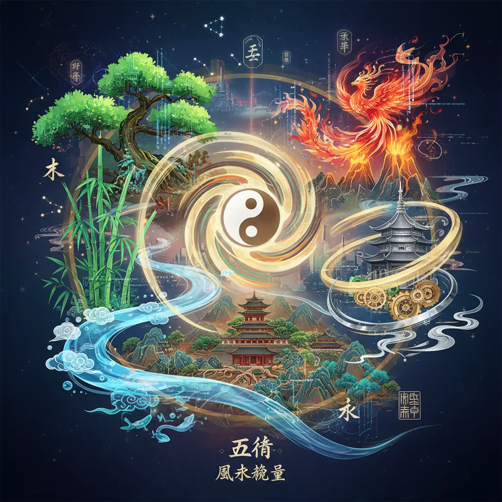 風水能量 - 五行