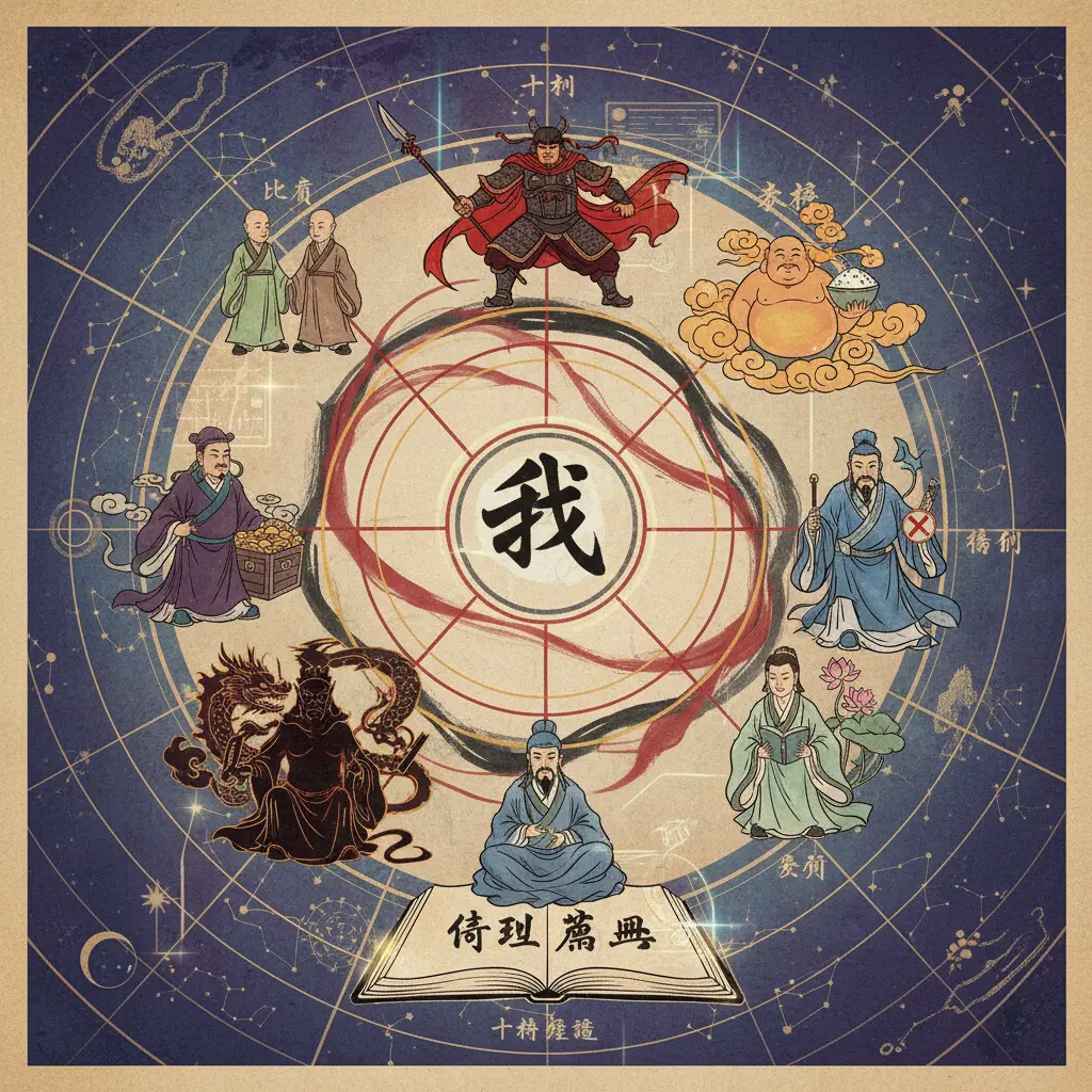 命理解讀 - 十神