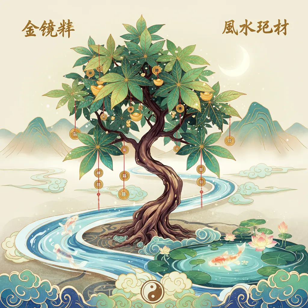 風水植物 - 金錢樹