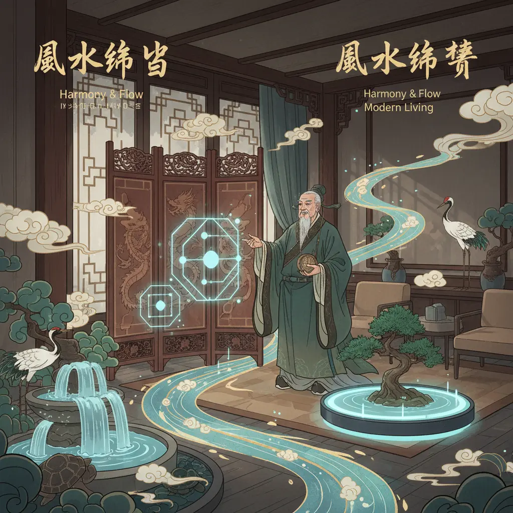 風水師傅 - 風水佈局