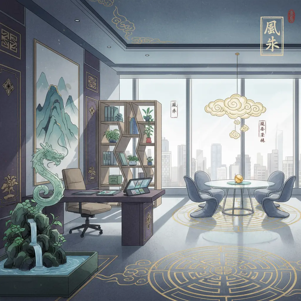 辦公室風水 - 風水擺設