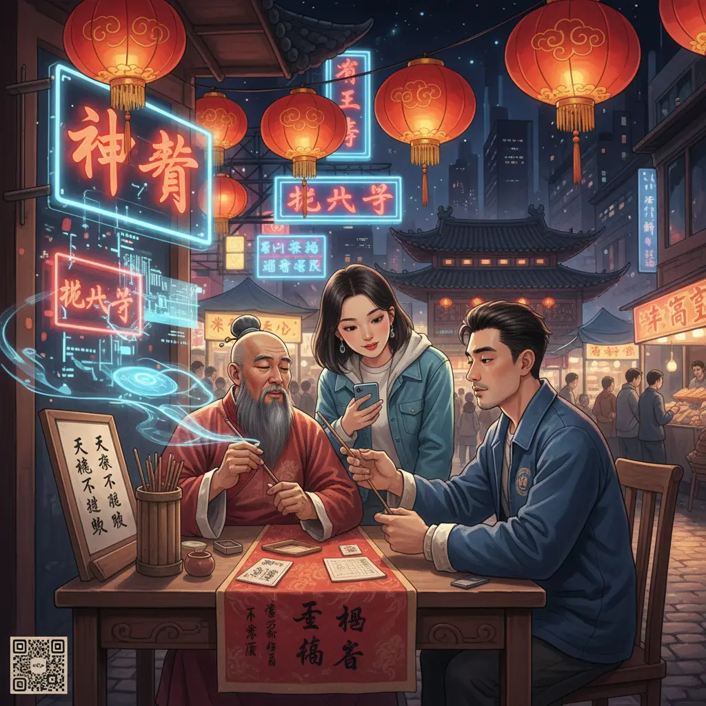 廟街算命 - 算命