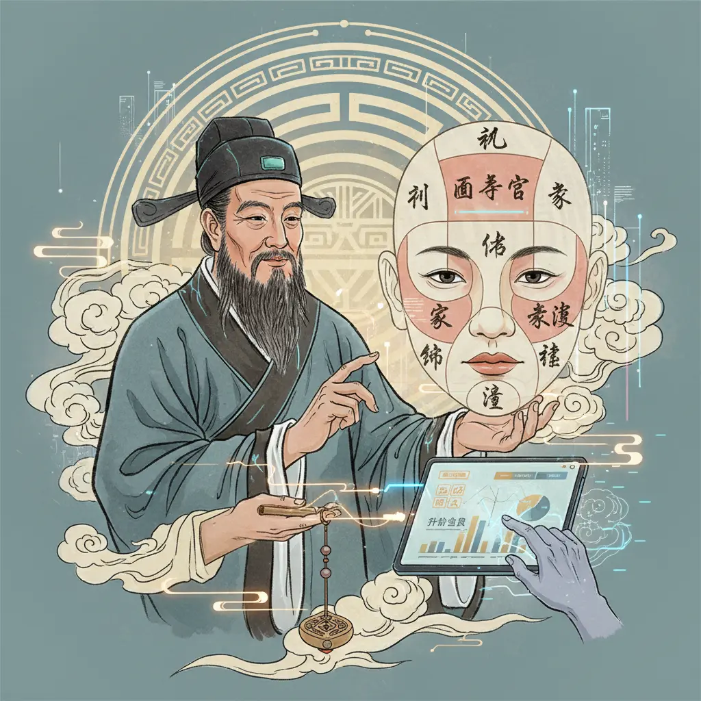 風水師與自我改善 - 面相學