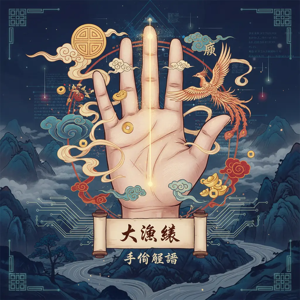 手相解讀 - 太陽線