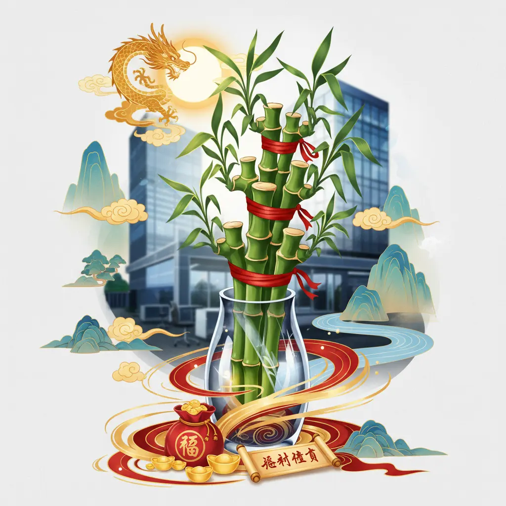 商業風水 - 富貴竹