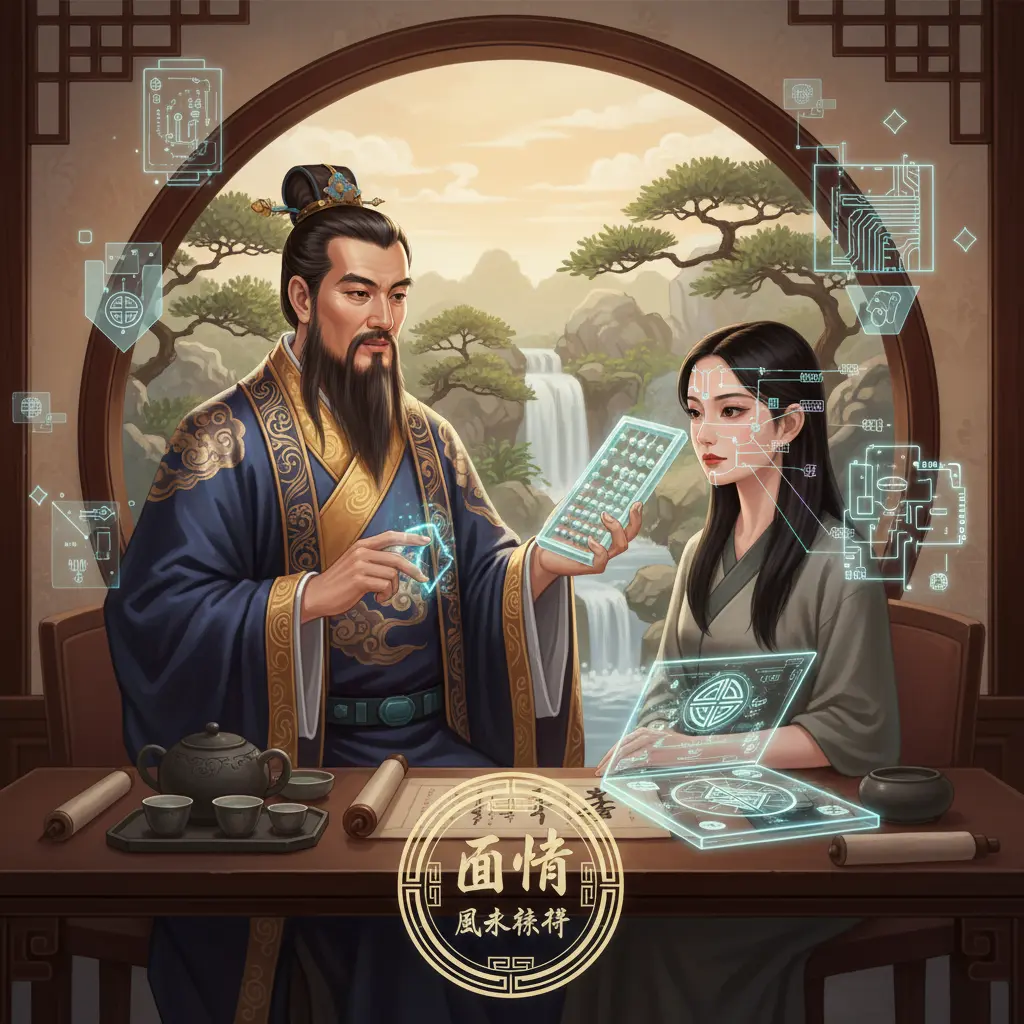 風水師傅 - 面相