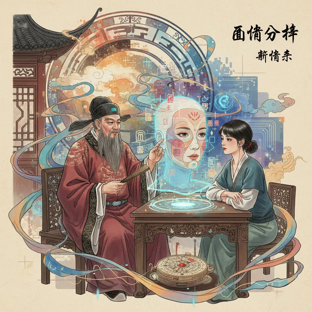 面相分析 - 算命師