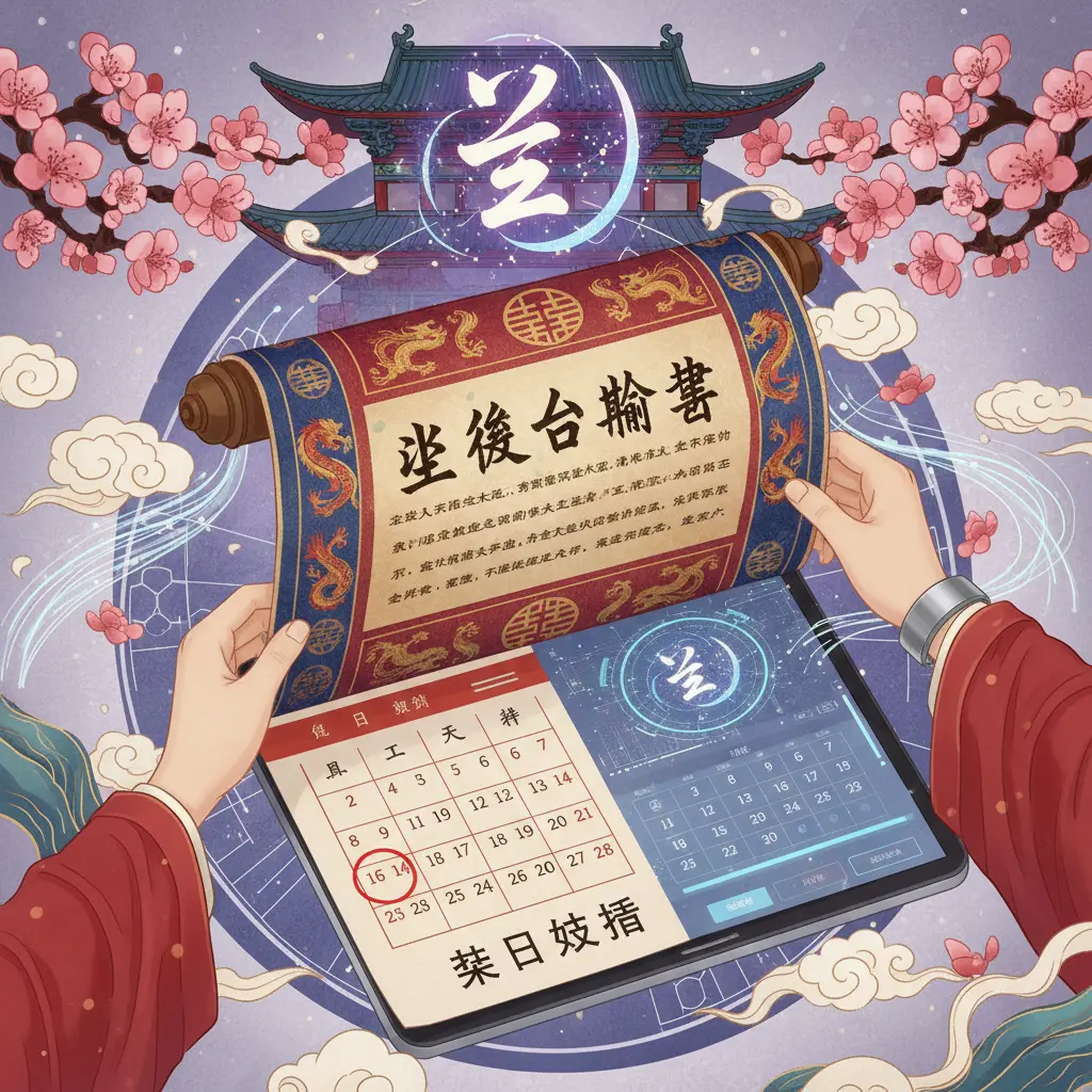 擇日結婚 - 紫微合婚書