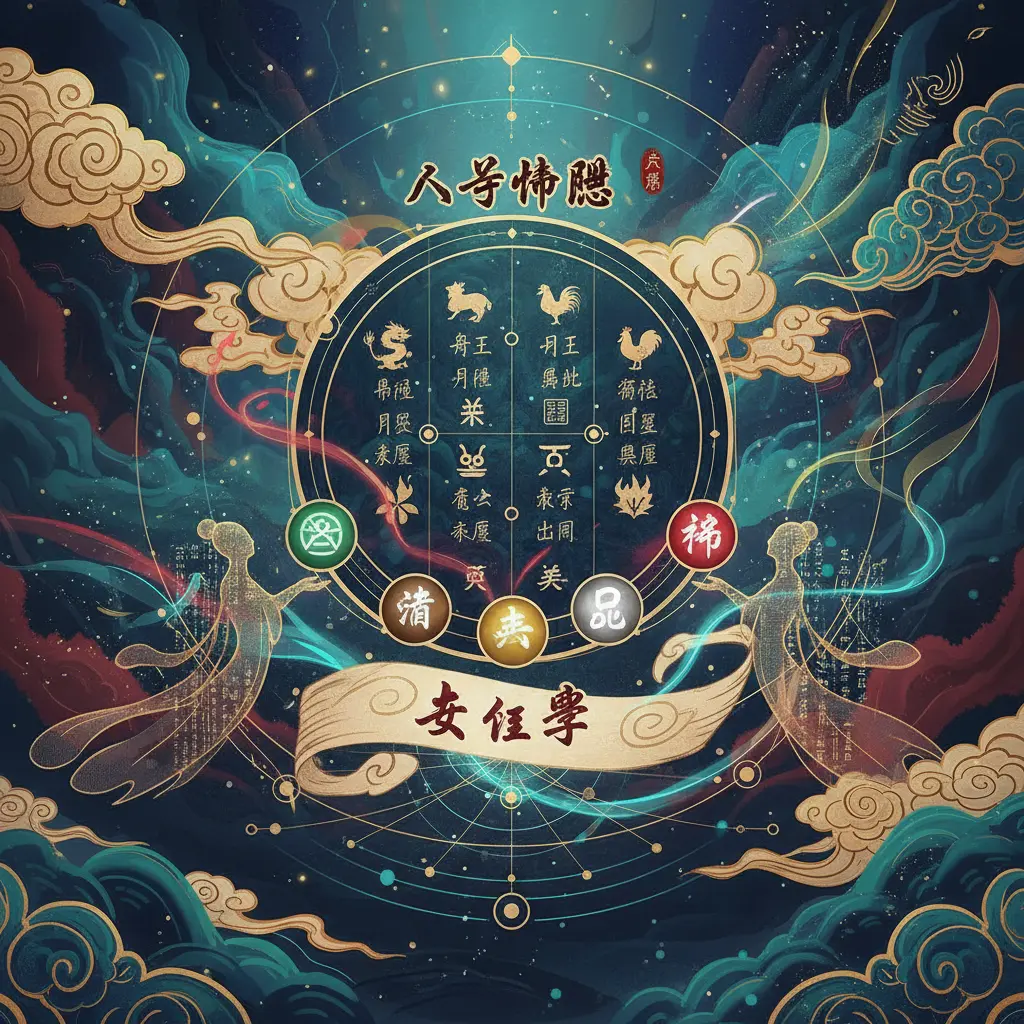 姓名學 - 八字命盤