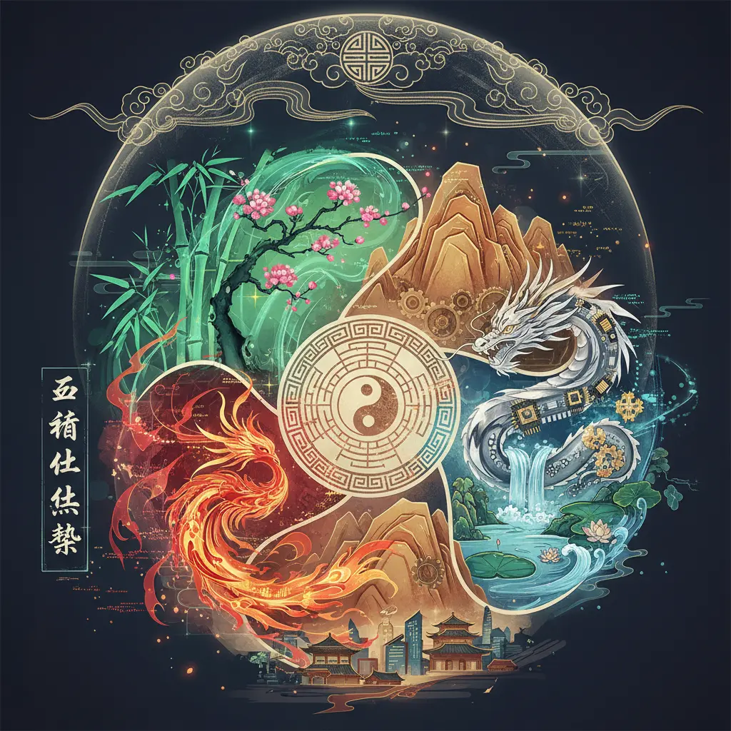 風水化煞 - 五行