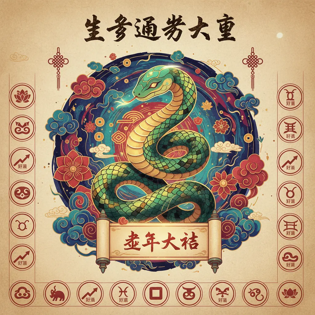 生肖運勢大全 - 蛇年
