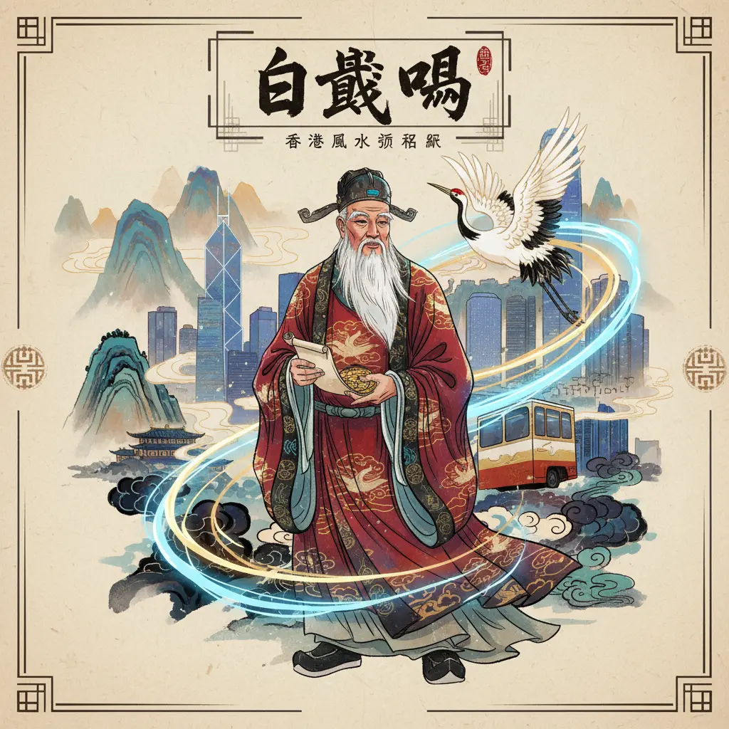 香港風水師名錄 - 白鶴鳴