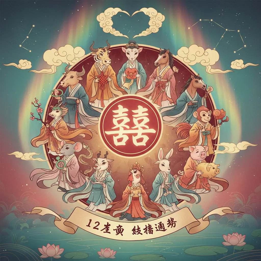 結婚運勢 - 12生肖