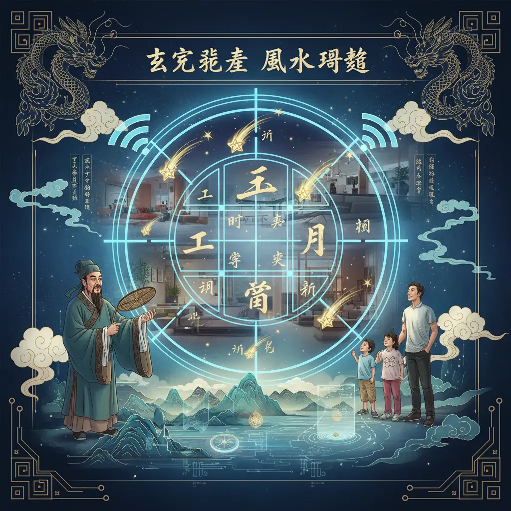 風水調整 - 玄空飛星