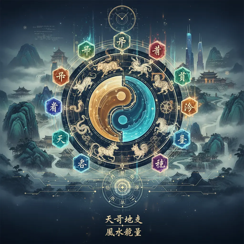 風水能量 - 天干地支