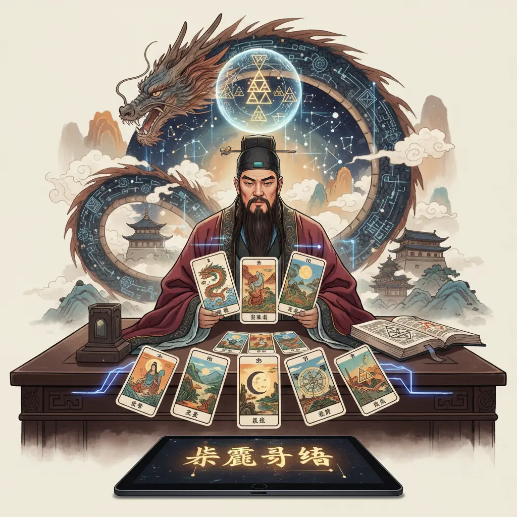 易經占卜 - 塔羅牌