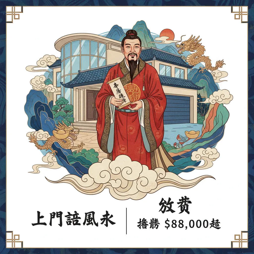 上門睇風水收費 - 李居明
