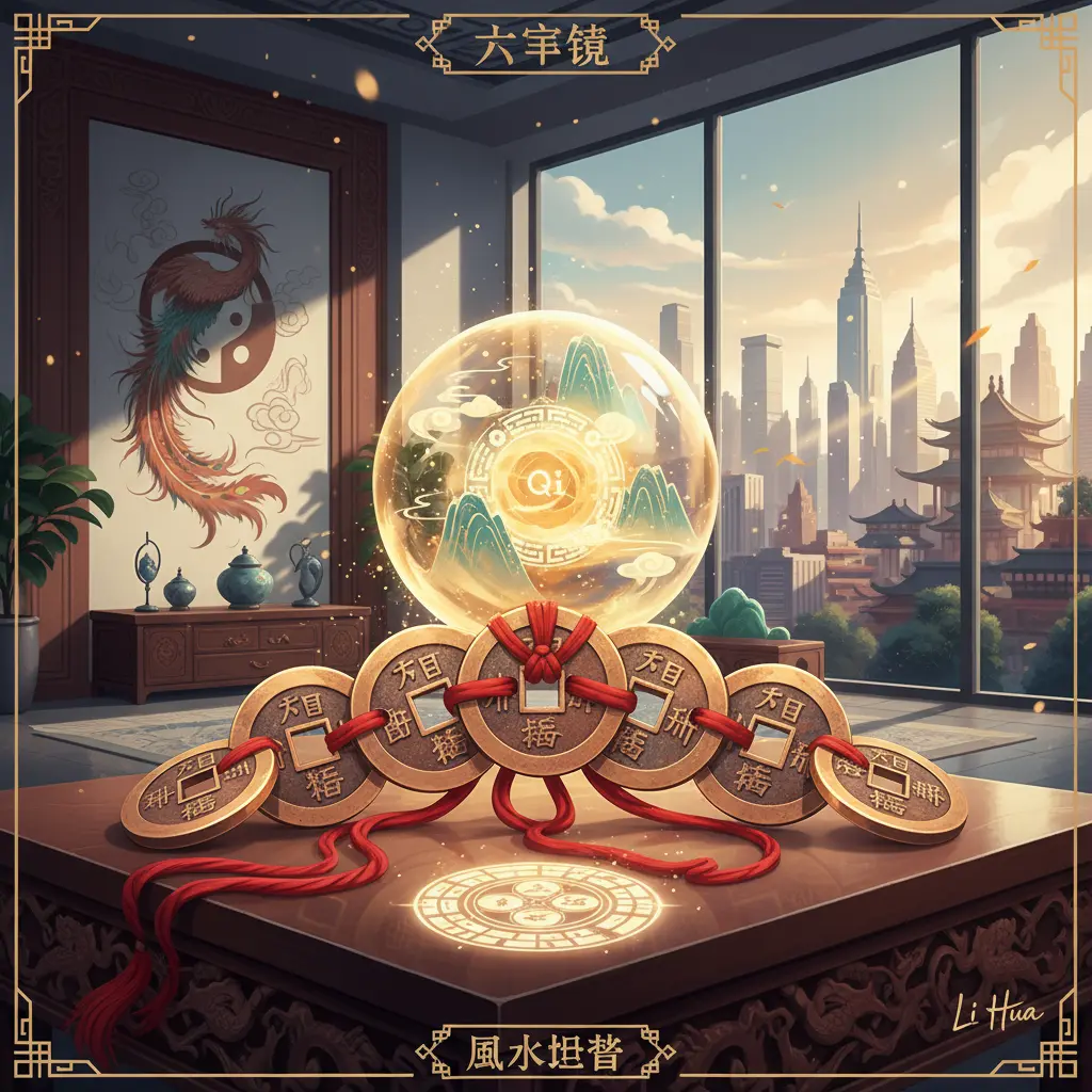 風水擺設 - 六帝錢