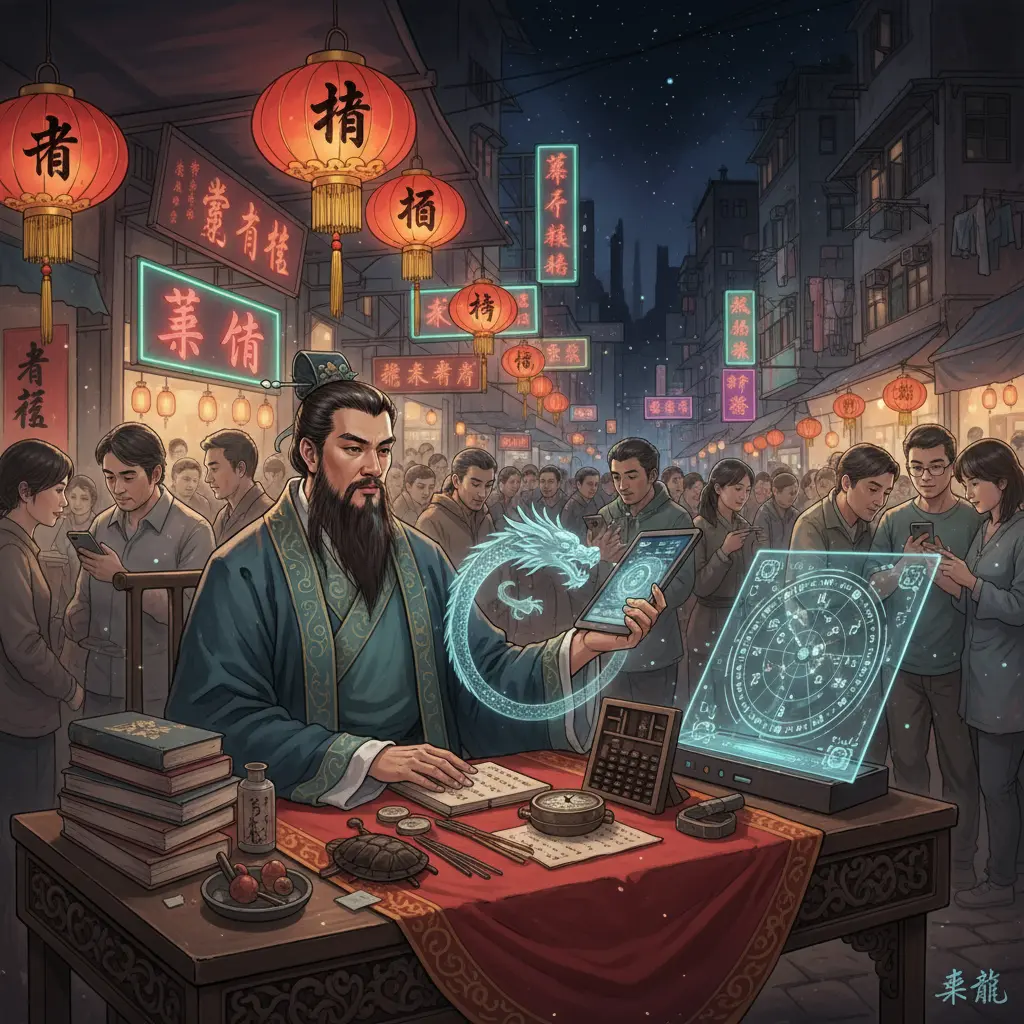 廟街算命 - 葉生