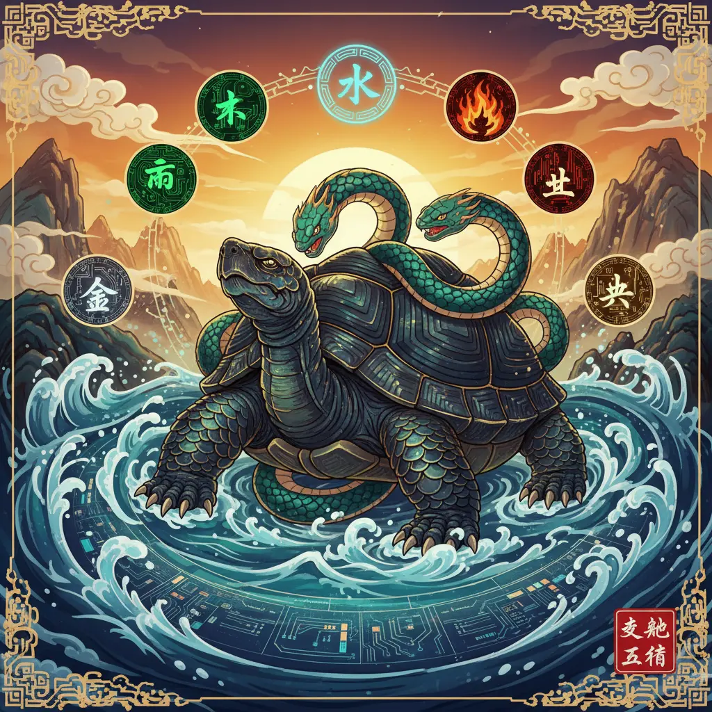 五行 - 玄武