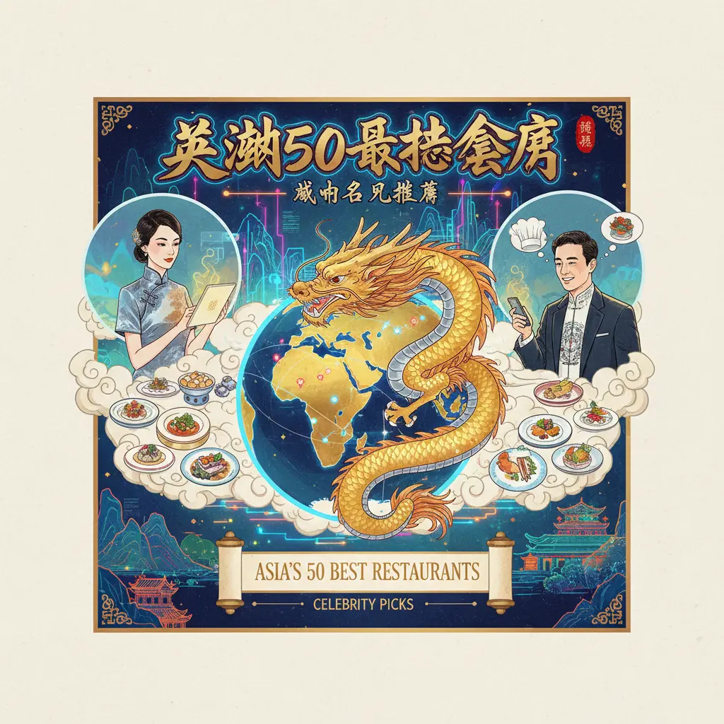 城中名人推薦 - 亞洲50最佳餐廳