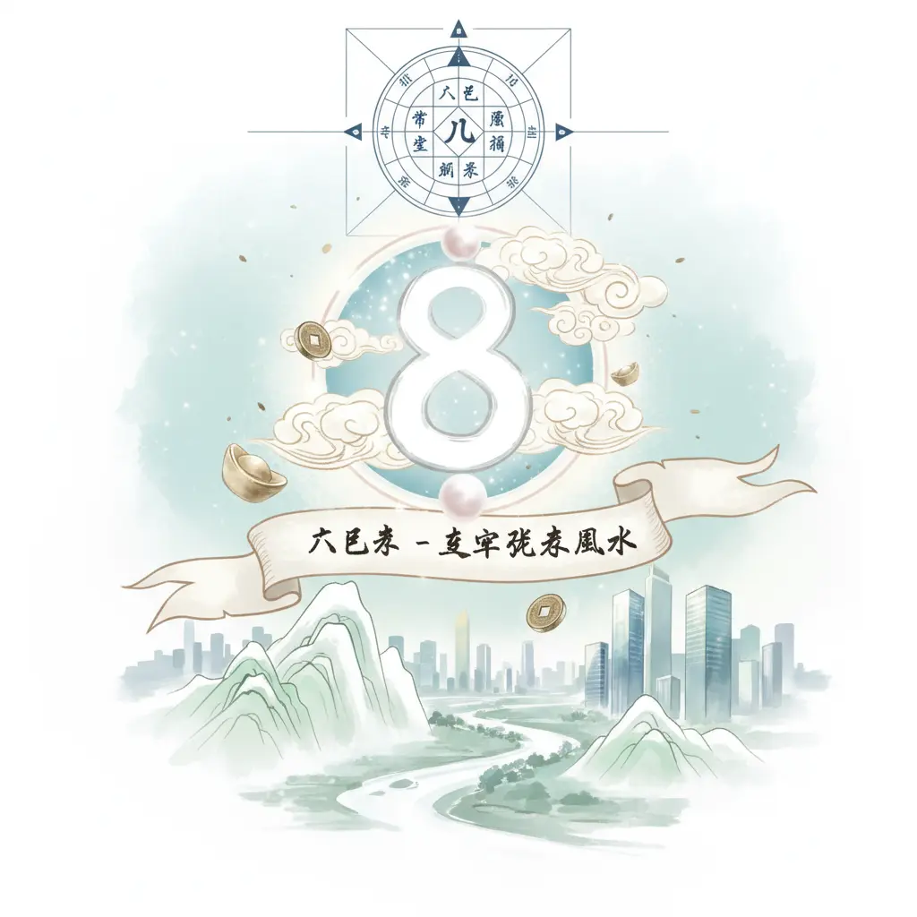 玄空飛星風水 - 八白星