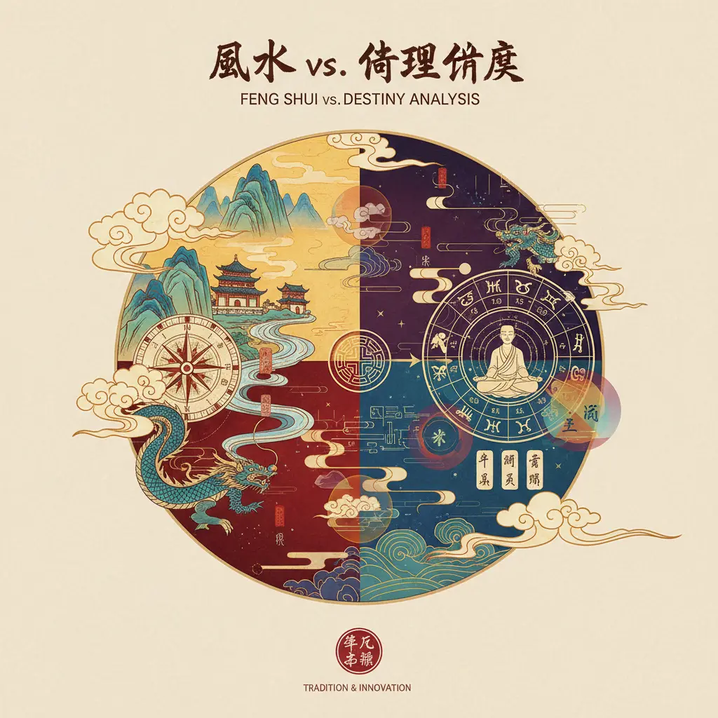 命理比較 - 風水