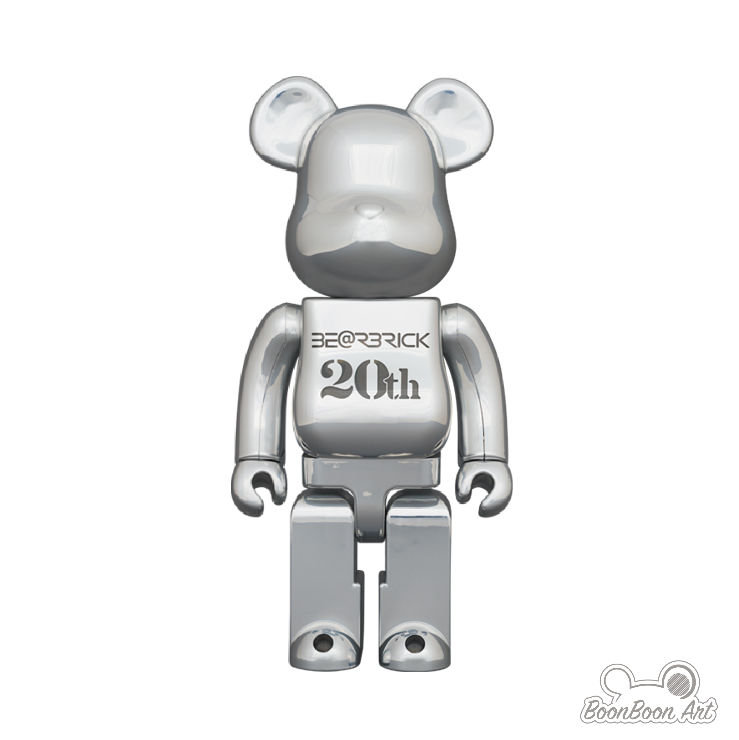 BE@RBRICK 20th 週年 電鍍 400% – BoonBoon Art Taiwan